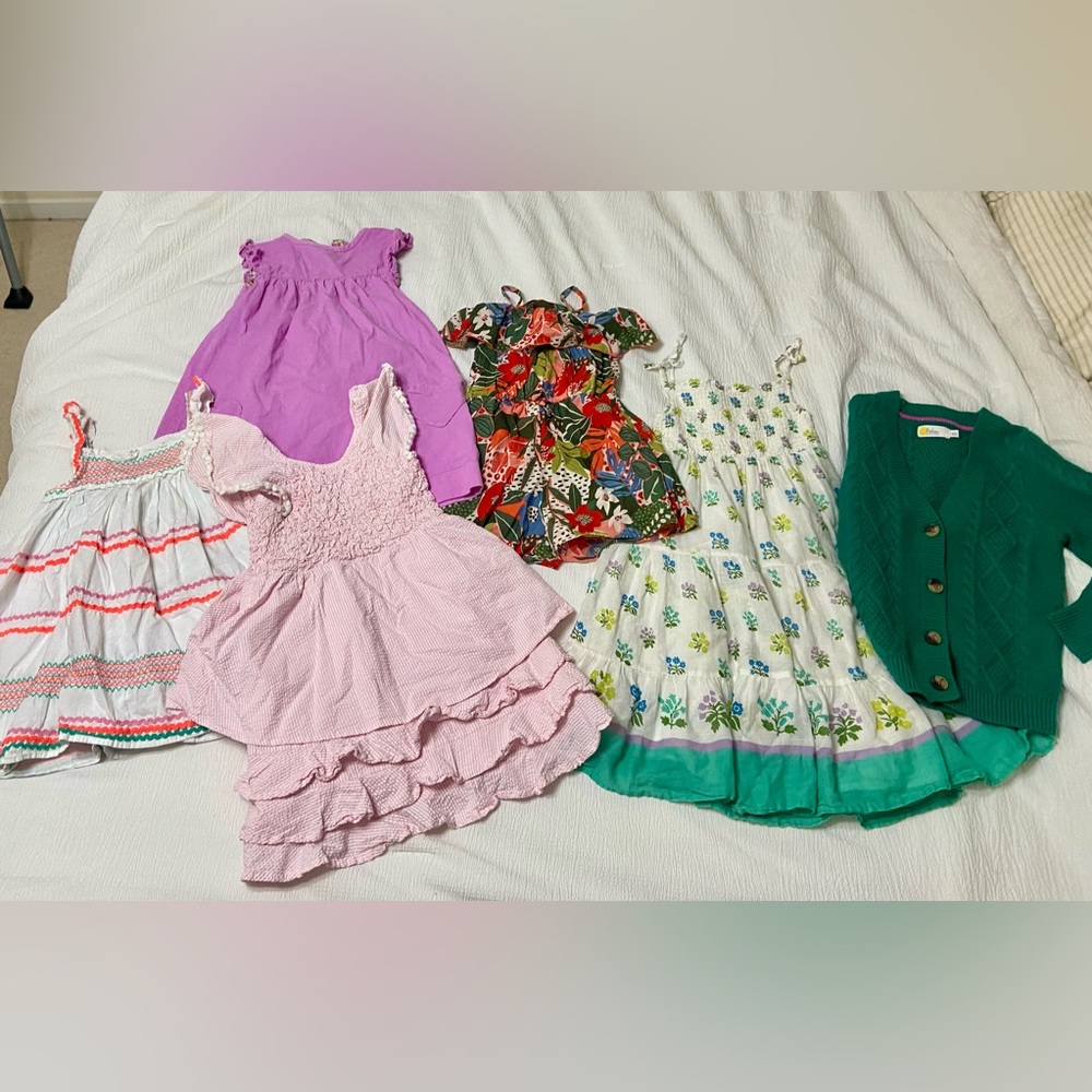 MINI BODEN, MAYORAL GIRLS BUNDLE 6/7